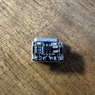 Mini USB充电模块 TP4057 带下拉支持CC供电 改装小电器供电