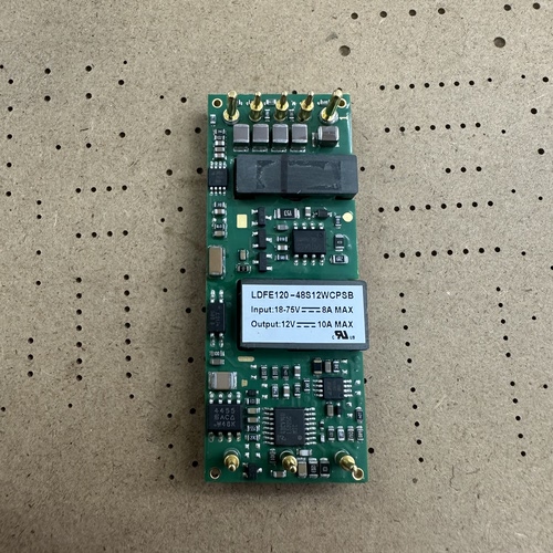 18-75V宽电压输入 输出12V10A隔离降压模块 功能正常