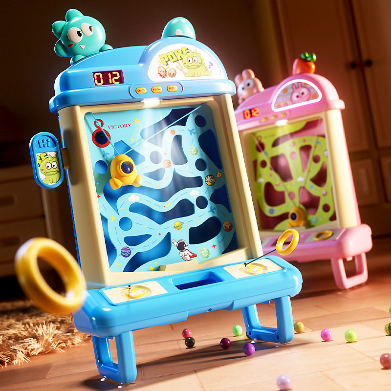 培乐星迷宫拉拉乐闯关益智对战游戏机亲子互动绚丽灯光儿童玩具礼