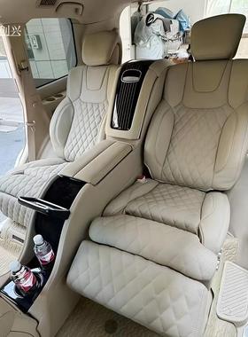 酷路泽陆巡LC200 300后排升级MBS航空座椅途乐LX570600改装按摩椅