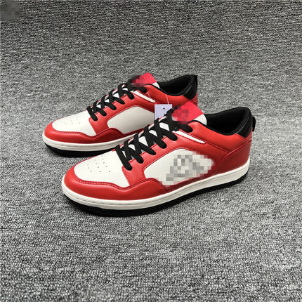 出口美国外贸原单春秋季皮面舒适青年潮流情侣款运动休闲鞋板鞋男