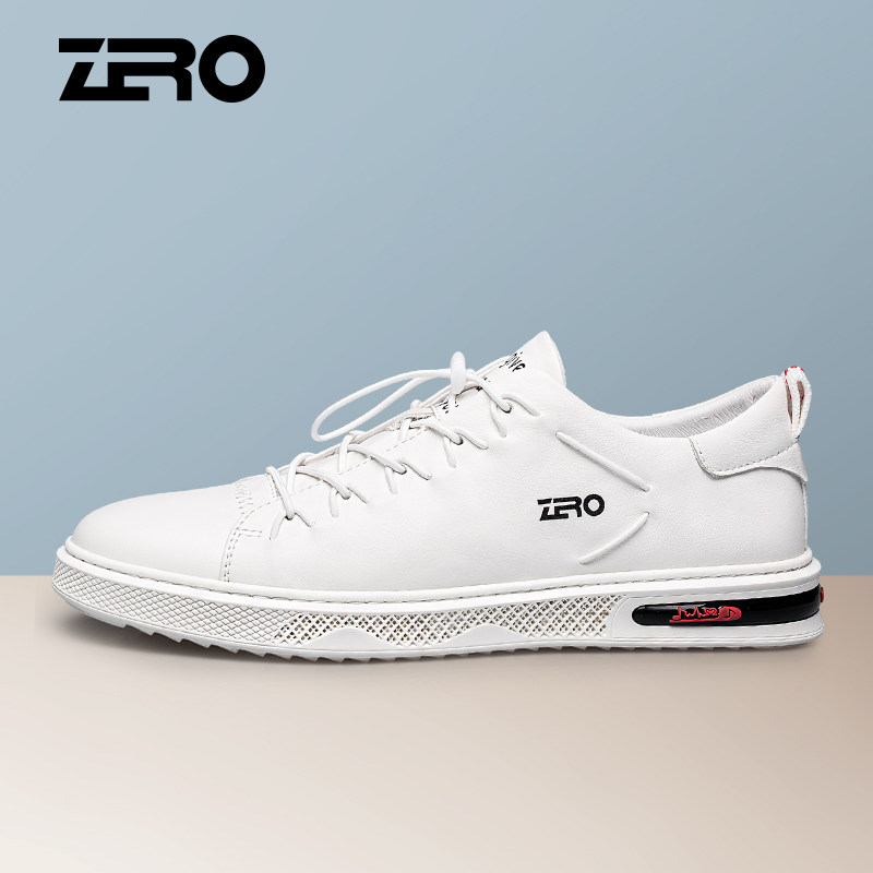 0 degree leisure time skate shoes genuine leather 2021 Spring New products ventilation Korean Edition man Low White shoes Trendy shoesin the Men's Shoes, Low shoe, Leisure shoes category - from Buy2taobao.com to provide professional Taobao agent buy service