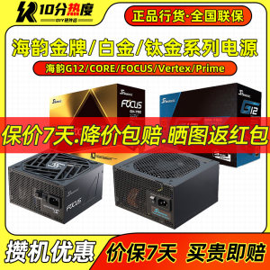 海韵FOCUS GX650 GX750W GX850W GX1000W TX1000W ATX3.0锋睿电源