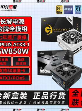 长城P7 X7 X8 F10 F12 650W 750W 850W 1000W 巨龙金牌全模组电源