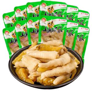 周义泡椒凤爪500g独立小包装
