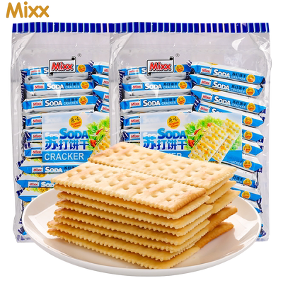 MIXX原味苏打饼干早餐代餐零食