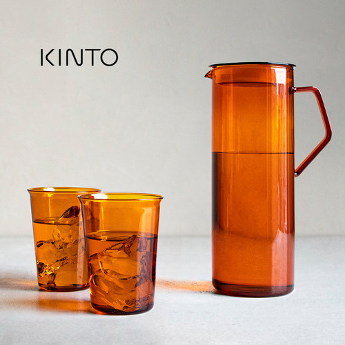 kinto日式风防爆玻璃冷水壶