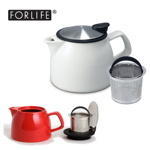 陶瓷壶过滤器家用茶壶forlife