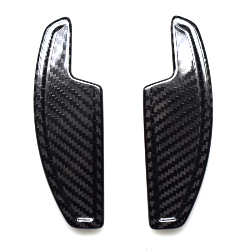 适用volkswagen大众高尔夫8CC 探岳 途观 干碳纤维方向盘换挡拨片