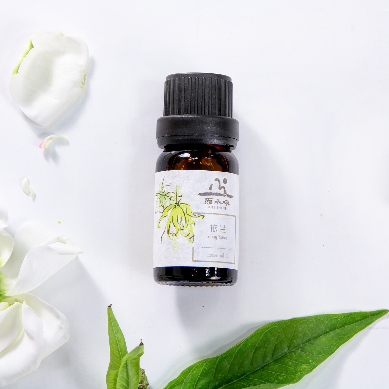 原水味依兰精油10ml油性肌肤 柔顺发丝光泽香熏单方精油