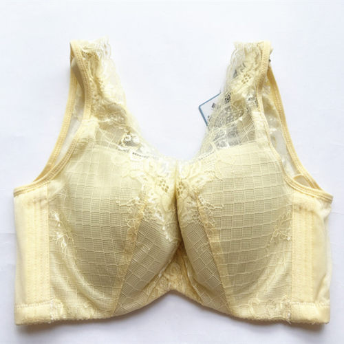 蕾丝薄杯舒适透气软钢圈文胸罩聚拢调整型收副乳上托女士内衣1552