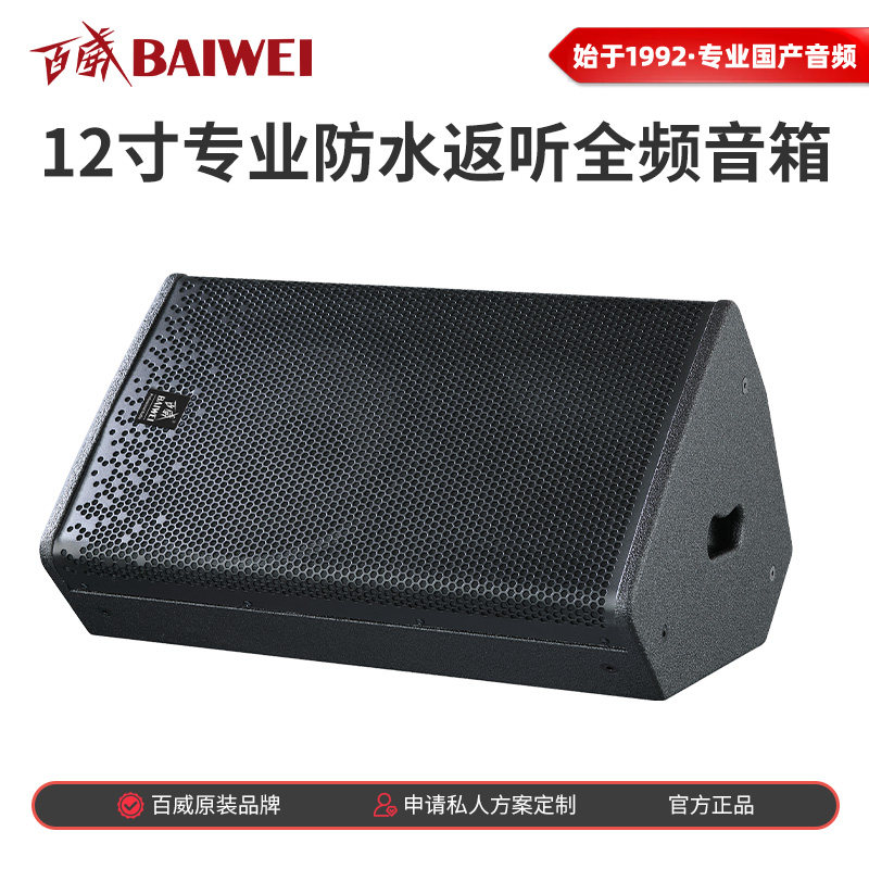 百威防水舞台返听音响 会议室剧院扩声补声演出多媒体室全频音箱