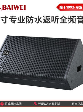 百威防水舞台返听音响 会议室剧院扩声补声演出多媒体室全频音箱
