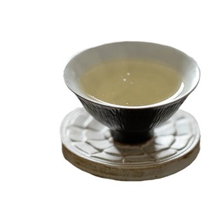 日式复古全手工粉引太湖石品茗杯功夫茶具个人茶杯留香杯套组