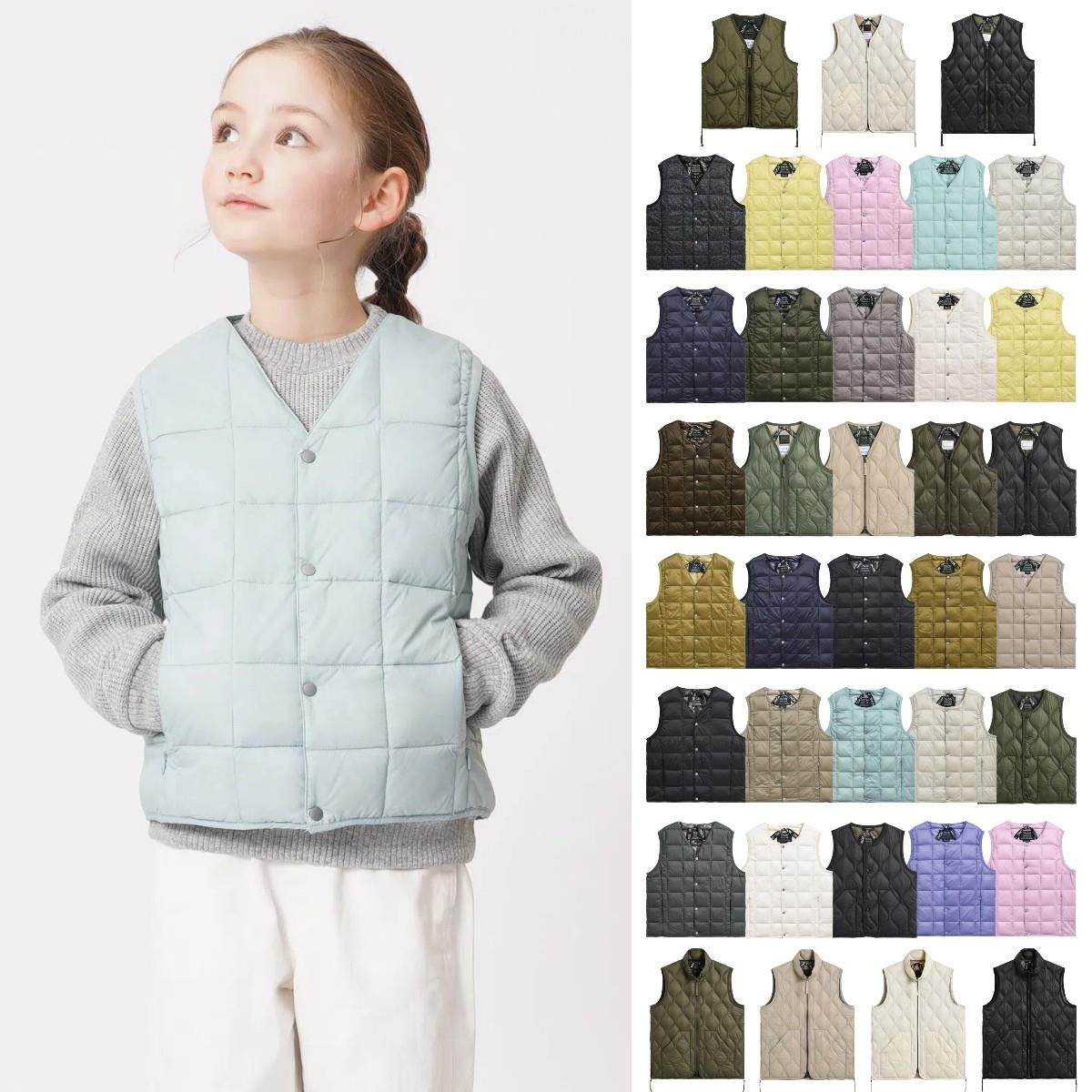 日本 TAION AW25新款儿童百搭轻薄防泼水保暖 羽绒,童装/婴儿装/亲子装,羽绒马甲,淘宝优惠券,粉丝福利购,淘宝优惠卷