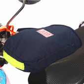 电动摩托车手套冬季 保暖手套电瓶自行车把套冬挡风棉把套加厚防水