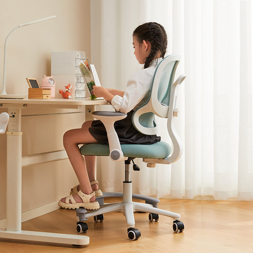 八九间S2儿童学习椅可升降调节写字座椅小学生电脑椅子家用书桌凳