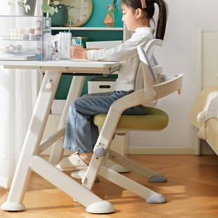 八九间F1A儿童学习椅可升降小学生写字家用矫正坐姿调节书桌座椅