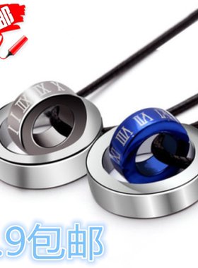 韩版数字指环男士情侣吊坠首饰品