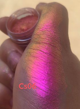 rainbow multichrome pigment 高光金属幻彩糖果偏光变色龙粉