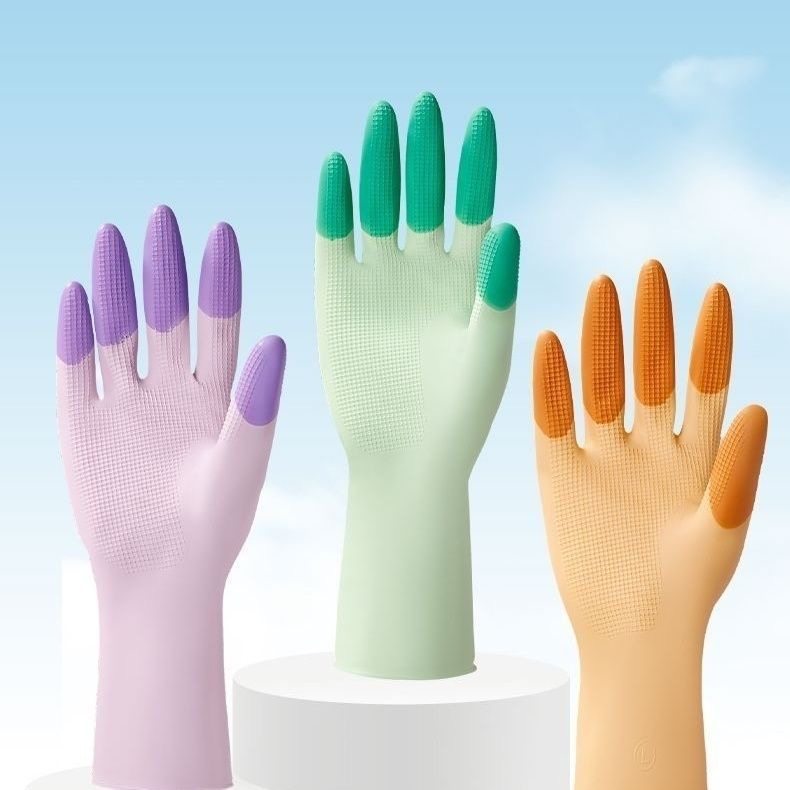 橡胶乳胶手套干家务用的劳保耐磨耐刮柔软舒适防水厨房专用洗锅,家庭/个人清洁工具,常规家务手套,淘宝优惠券,粉丝福利购,淘宝优惠卷