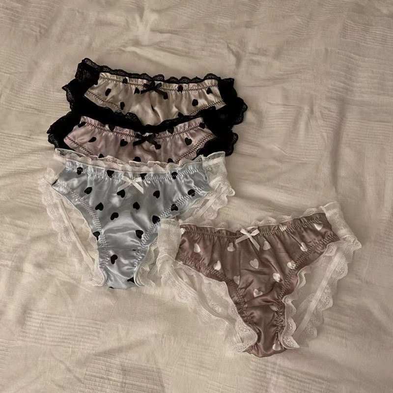 日系甜美纯欲风少女内裤