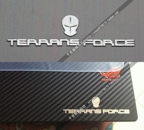 地球人 Terrans Force  金属贴  笔记本贴纸 - 封面