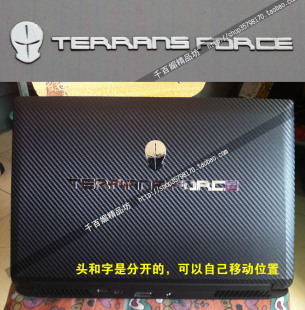 Terrans Force 地球人 蓝天 金属贴 笔记本贴纸22