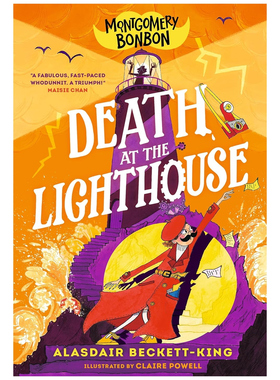 预售 英文原版 Montgomery Bonbon: Death at the Lighthouse 蒙哥马利 邦邦 灯塔死亡事件 含插图