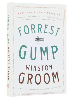 预售【英文原版】FORREST GUMP  阿甘正传  经典励志小说 电影原著书 原装正版