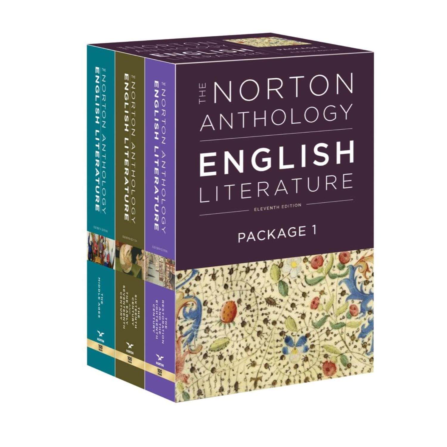 预售 英文原版 The Norton Anthology of English Literature Eleventh Edition 艾斯纳/凯瑟琳·罗布森：诺顿英国文学选集 第11版