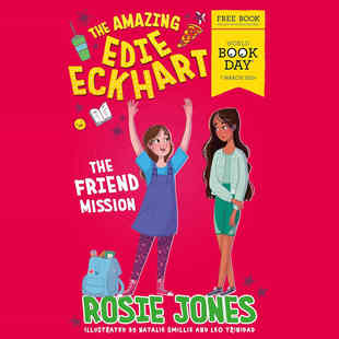 艾迪·艾克哈特：朋友任务：2024 年世界读书日 The 现货 Edie 了不起 Amazing Eckhart 英文原版