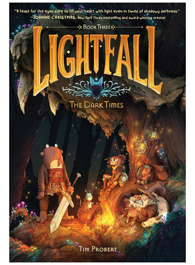 预售 英文原版 光之坠落 黑暗时代 奇幻冒险漫画 Lightfall: The Dark Times