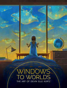 Kurtz艺术作品集 插画师Devin Devin 英文原版 Windows Elle The Worlds 世界之窗 现货 Art Kurtz