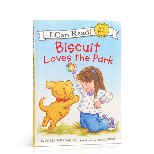 现货进口英文原版小饼干系列 My First I Can Read Biscuit Loves the Park 幼儿英语启蒙阅读故事图画书 儿童分级读物绘本