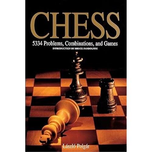 预售 英文原版 波尔加5334习题集 国际象棋入门教程 Chess 5334 Problems Combination