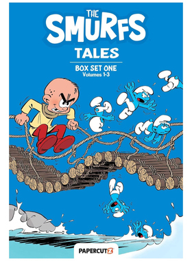 现货 英文原版 蓝精灵故事集套装（1-3）：收录蓝精灵 The Smurfs Tales Box Set (1-3): Collecting the Smurfs Tales Vol. 1-3