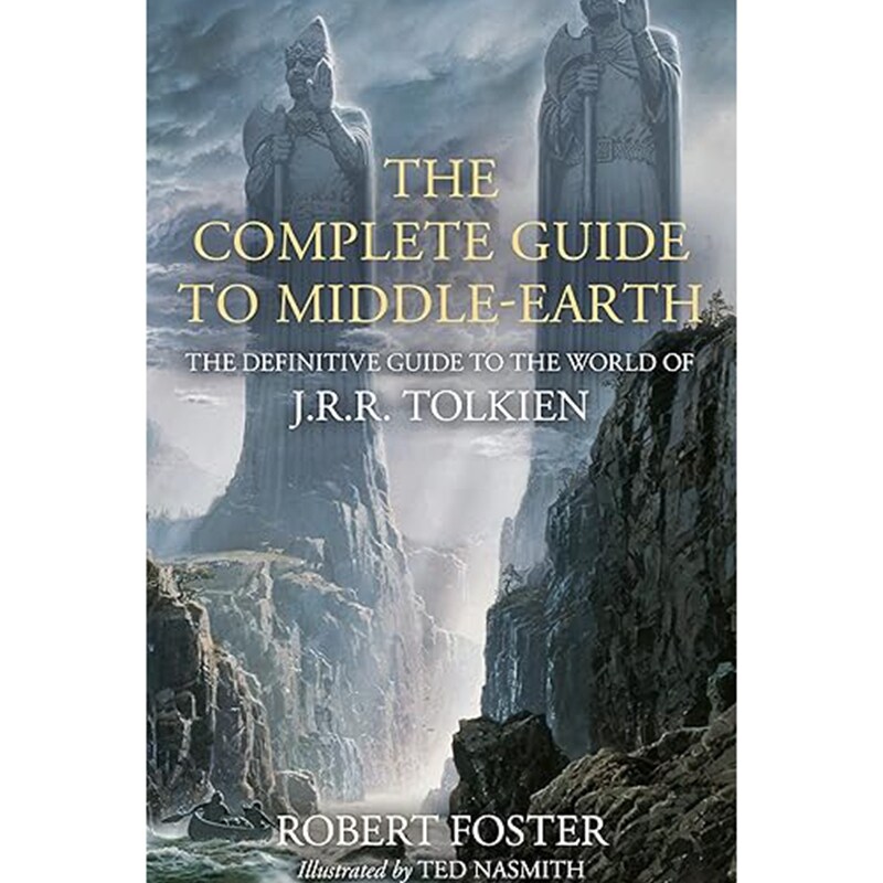 预售 英文原版 托尔金中土世界指南完整版精装 Robert Foster插图版 The Complete Guide to Middle-earth