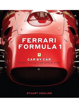 预售 英文原版 Ferrari Formula1 Car by Car 进口艺术 法拉利一级方程式赛车介绍 汽车设计