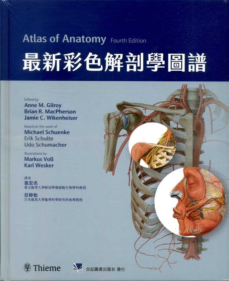 zui新彩色解剖学图谱/合记