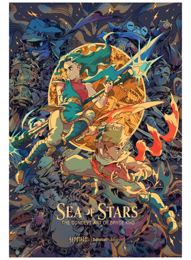 预售 英文原版 星之海游戏概念艺术集 布莱斯·科霍 Sea of Stars: The Concept Art of Bryce Kho