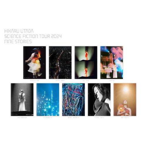 预售 日文原版  歌手宇多田光巡演纪念写真集9册套装   HIKARU UTADA SCIENCE FICTION TOUR 2024 NINE STORIES