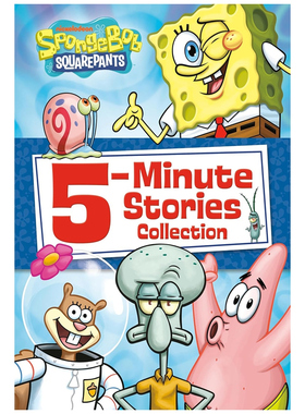 预售 英文原版 海绵宝宝五分钟故事集 海绵宝宝漫画书 Spongebob Squarepants 5-Minute Stories Collection