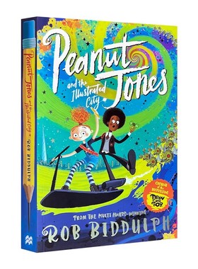 预售 英文原版 花生琼斯和插图城 第一部 Peanut Jones and the Illustrated City 1/ Rob Biddulph/ Macmillan 平装