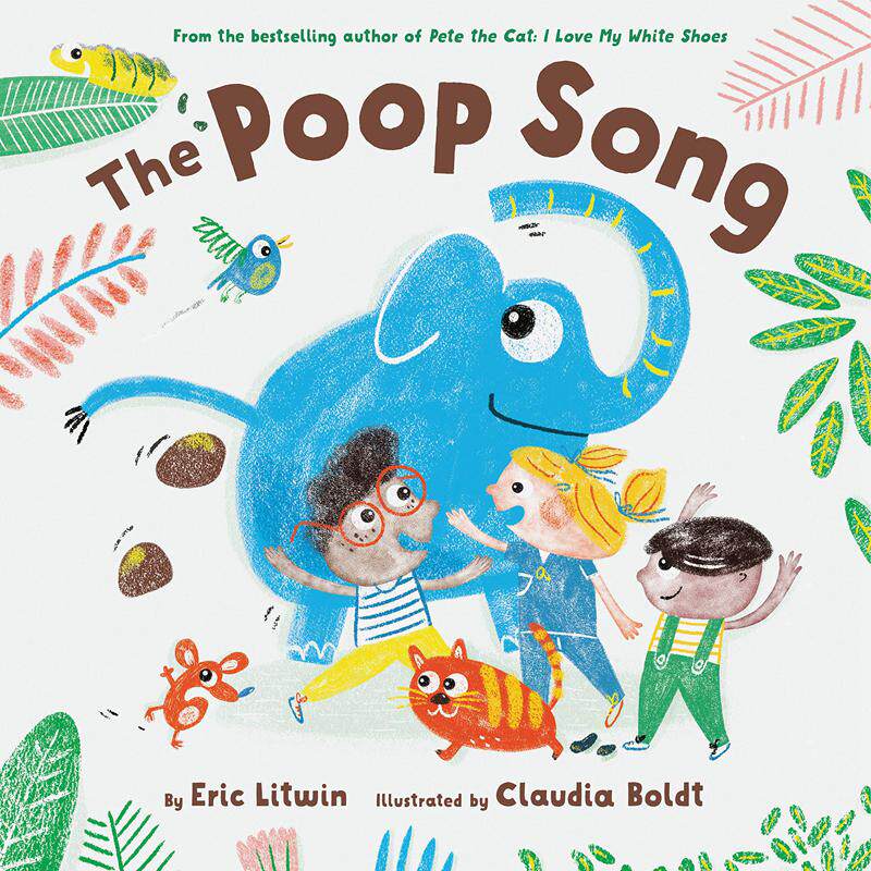 现货【外图英文绘本】Claudia Boldt:The Poop Song 便便之歌 精装 英文原版 2-5岁