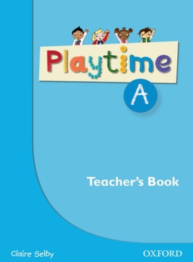 现货 英文原版 Playtime: A: Teacher’s Book : Stories, DVD and play- start to learn real-life English the Playtime way!