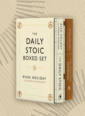 预售 英文原版 每日斯多葛套装 The Daily Stoic Boxed Set 古老哲学与智慧 实践 英文原版 Ryan Holiday