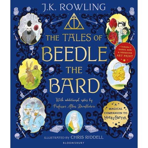 现货 英文原版 The Tales of Beedle the Bard Illustrated Edition A magical companion to the Harry Potter  诗翁彼豆故事集彩