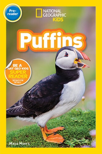【外图原版】进口英文 美国国家地理读物 海雀 学前阶段 National Geographic Readers: Puffins (Pre-Reader) 少儿英文绘本