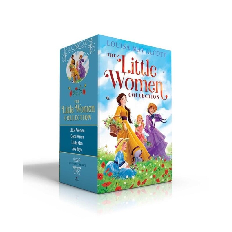 现货 英文原版 小妇人4册盒装 The Little Women Collection 小妇人 好妻子 小男人 乔的男孩子们